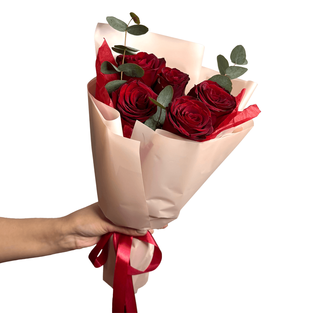 Купить 5 роз в СПБ