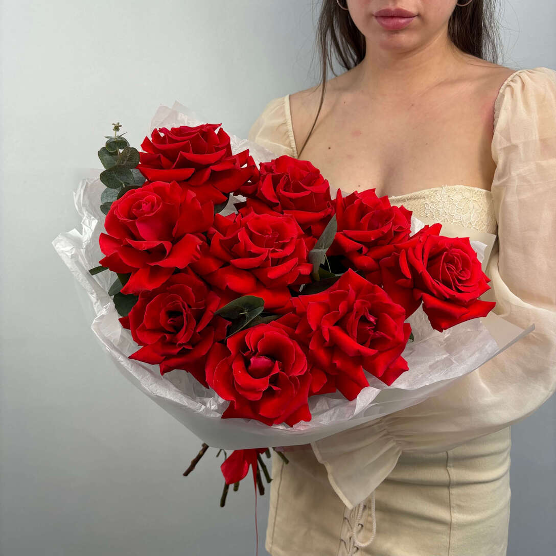 Купить букет из французских роз в СПБ