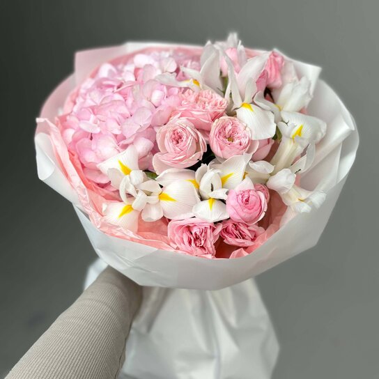 Авторский букет №217  "Пинки"