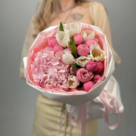 Авторский букет №216  "Рассвет" Фото 2