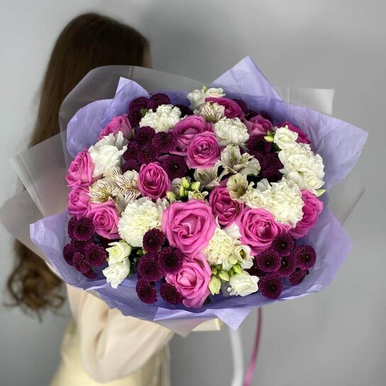 Авторский букет №257 "Черничные ночи" Фото 3