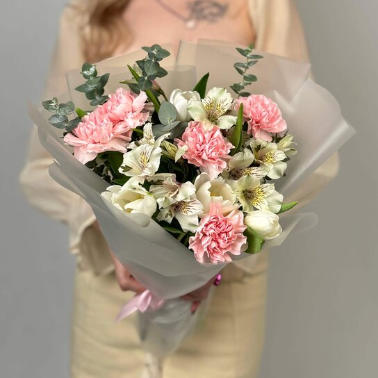 Авторский букет №210  "Светлая радость" Фото 3