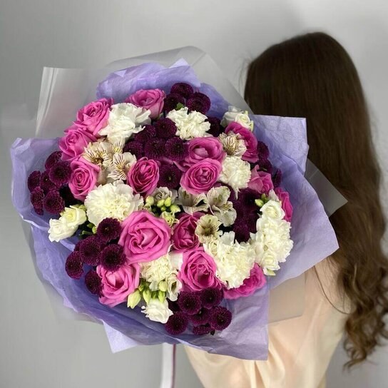 Авторский букет №257 "Черничные ночи" Фото 2