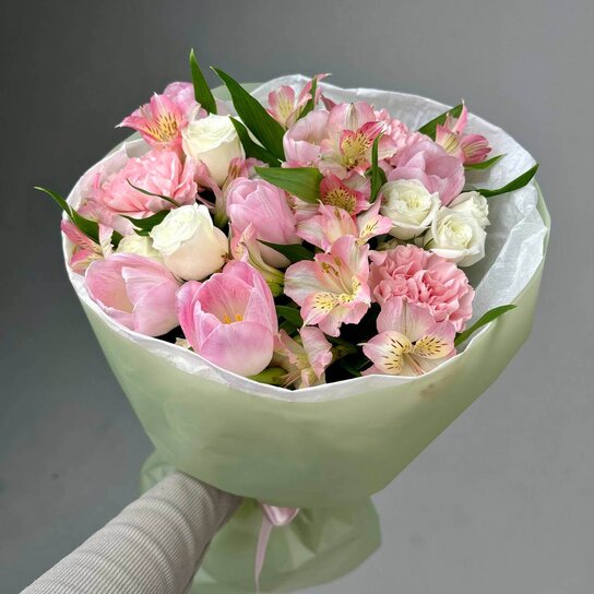 Авторский букет №212  "Ветер весны" Фото 4