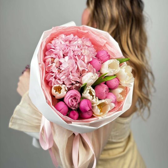 Авторский букет №216  "Рассвет"