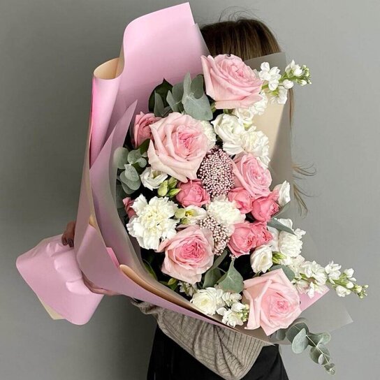 Авторский букет №295 Нежный зефир Фото 3