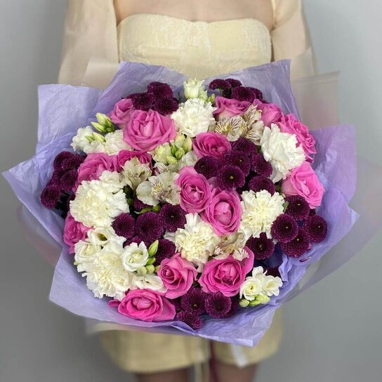 Авторский букет №257 "Черничные ночи"