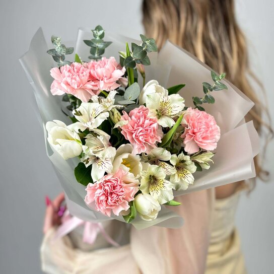 Авторский букет №210  "Светлая радость" Фото 2