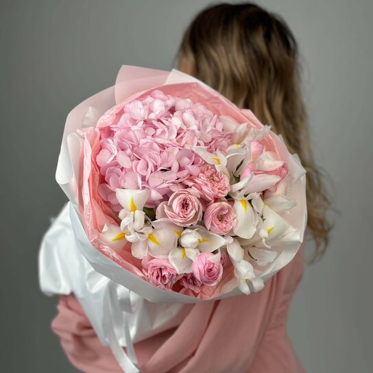 Авторский букет №217  "Пинки" Фото 3