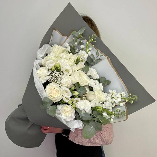 Авторский букет №296 Ваниль Фото 3