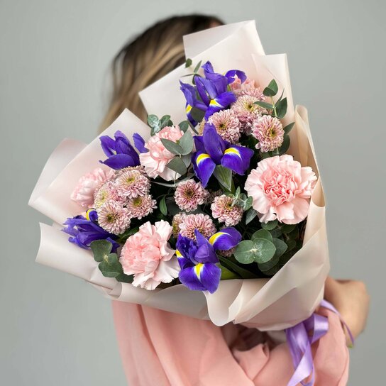 Авторский букет №221  "Весенняя поляна"