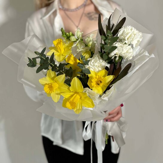 Авторский букет №209  "Солнечный луч" Фото 4