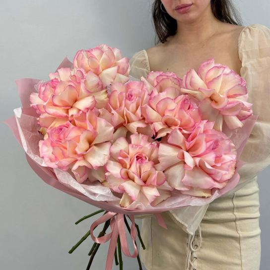 Монобукет №121, 9 французских роз